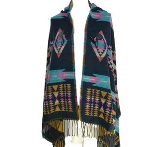 l NWT Blue Blanket Hooded Cape.